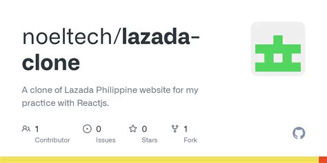 lazada clone|GitHub .